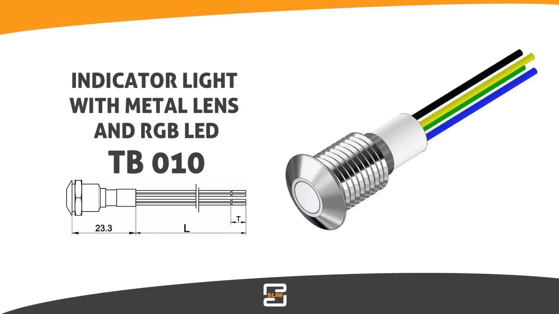 Segnalatore luminoso TB010 RGB