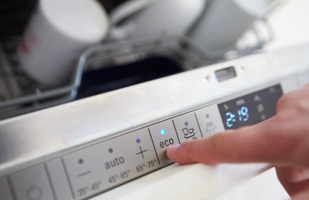 green household appliance